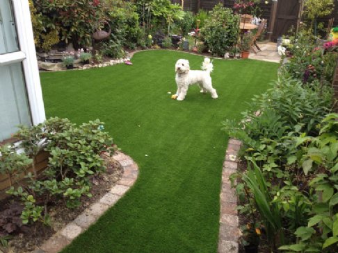 Garden relayed using Artificial Grass in Carlisle